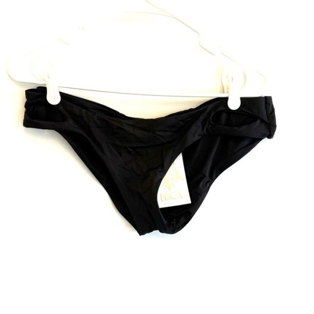 Becca Women’s Black Hipster Bikini Bottom Size L
